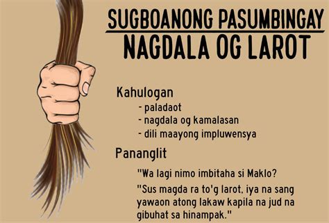Cebuano Idioms .